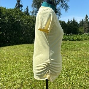 NWT Maternity Vibes Rusched Side Tee sz XL